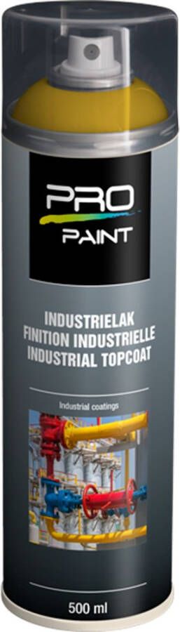 PRO-Paint PP Color Spray Verkeersgeel RAL1023 HG (500ml)