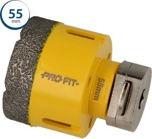 Mtools ProFit Diamantboor met geïntegreerde Click & Drill adapter 55 mm. |