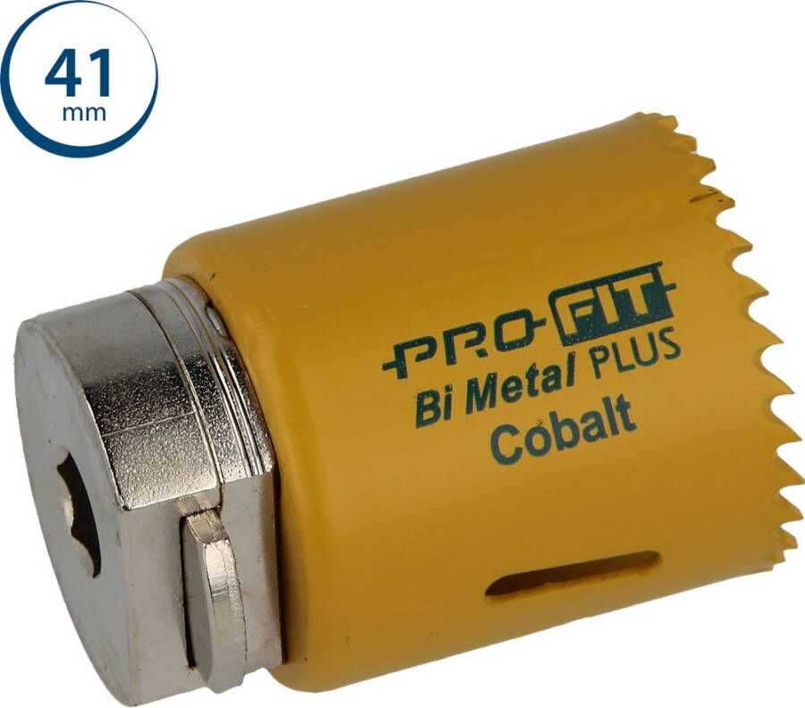 Mtools ProFit BiMetal PLUS gatzaag 41 mm met regelmatige vertanding. |