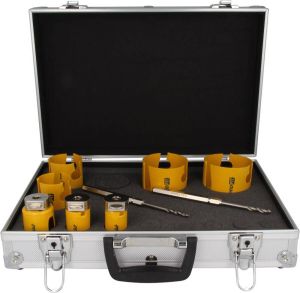 Mtools ProFit Multi Purpose gatzagen set in koffer 7 stuks 32-35-44-51-57-76-82 mm |