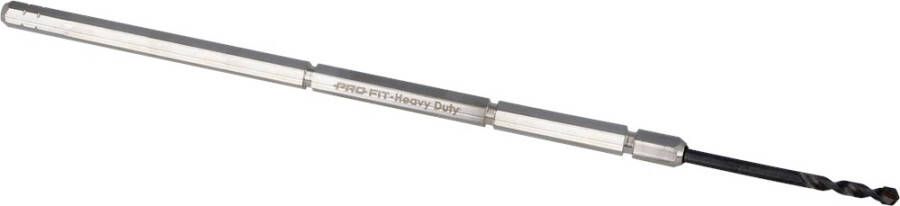 Mtools ProFit Click & Drill lange Heavy Duty HM centreerboor met zeskant 10 mm. |