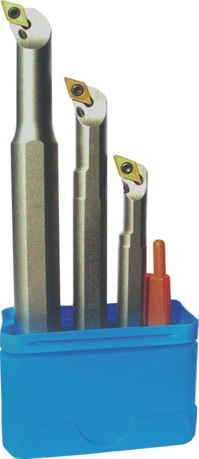 Promat Set Wisselplaathouders | SDQC-L 07 | links vernikkeld met interne koeling | 3 delig 4000859254