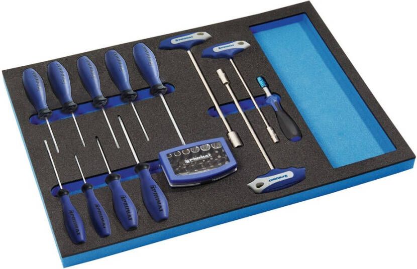 Promat Gereedschapsmodule | 37-delig 3 3-module | set gereedschap 4000871256