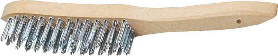 Promat Tecwerk Staalborstel | lengte 295 mm | 0 35 mm gietijzer | 3-rijig 4000841013