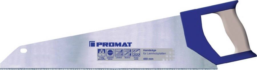 Promat Handzaag | bladlengte 450 mm 11 tanden per inch 4000814264