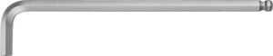 Promat Haakse zeskantschroevendraaier | sleutelwijdte 10 mm | lang kogelkop | 224 x 40 mm 4000825468
