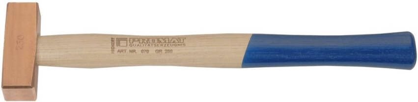 Promat Tecwerk Koperen hamer | kopgewicht 5000 g | hickory 4000811164