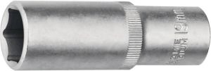 Promat Dopsleutelbit | 1 2 inch 6-kant | sleutelwijdte 17 mm | lengte 77 mm 4000821244