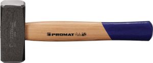Promat Vuisthamer | kopgewicht 1500 g | hickory 4000811102