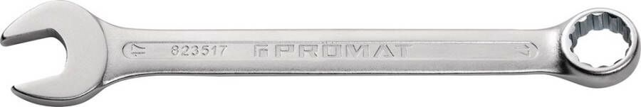 Promat Ring-steeksleutel | SW 8 mm lengte 120 mm | vorm A | chroom-vanadiumstaal 4000823508