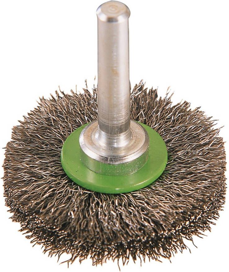 Promat Tecwerk Ronde borstel | d. 50 mm draaddikte 0 2 mm | RVS 17 mm | 15000 min-¹ 4000841125