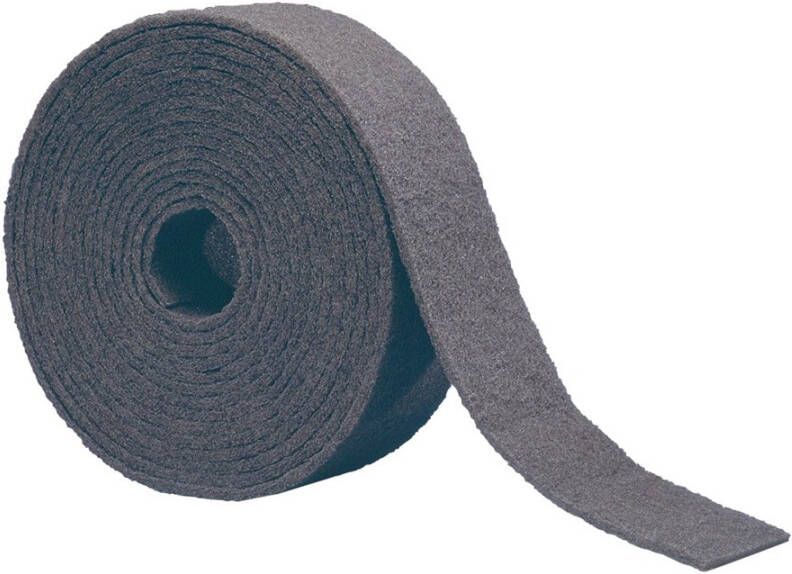 Promat Tecwerk Schuurlinnen rol | lengte 10 m breedte 120 mm | very fine | roodbruin | 10m RL 4000844247