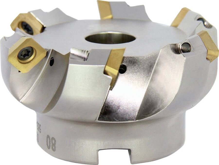 Promat Tecwerk Vlakfrees | nominale-d. 50 mm | vernikkeld met interne koeling | snedeaantal 4 SE.. 1204 AF 4000859001 - Foto 1