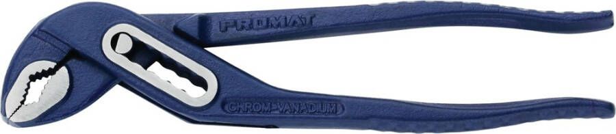 Promat Tecwerk Waterpomptang | lengte 240 mm spanwijdte 33 mm | gepolijst blauw 4000810665