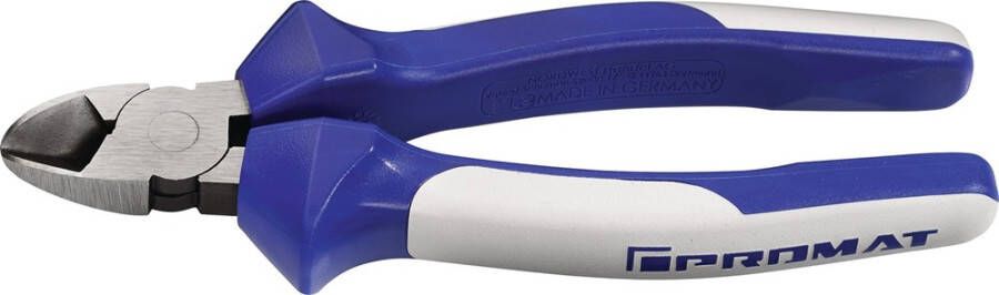 Promat Tecwerk Zijsnijtang | lengte 130 mm | hoofd gepolijst | meercomponenten mantels 4000810257