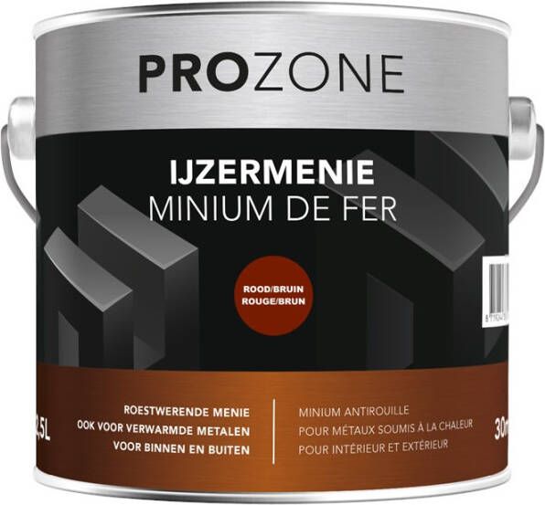 Prozone IJzermenie P246 roodbruin (2 5ltr)