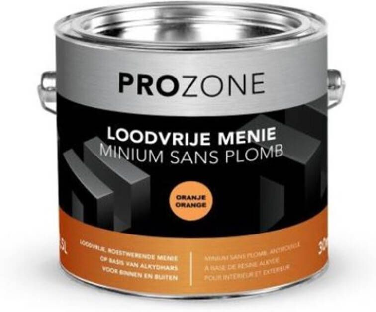 Prozone Loodvrije menie P248 oranje (2.5ltr)