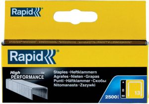 Rapid Nr. 13 fijndraadnieten 8 mm 2.500 stuks 11835625