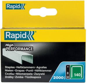 Rapid Nr. 140 vlakdraadnieten 8 mm 2.000 stuks 11908131
