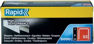 Rapid Nr. 53 dundraadnieten 6 mm 5.000 stuks 11856250