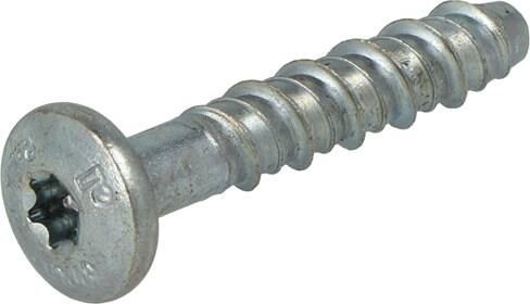 Rawlplug Rawl Betonschroef 7 5 | 6 stuksX40 Vz Ck Torx TX30 | 100 stuks R33-R-LX-06X040-P-ZP