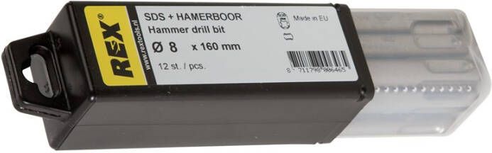 Rex SDS-PLUS PROFBOX 12 8X160 8112