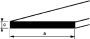 Roval Aluminium profiel plat 100 x 3mm - Thumbnail 1