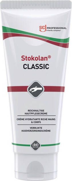 Sc Johnson Professional Huidverzorgingscrème Stokolan Classic 100 ml siliconevrij STOKOLAN
