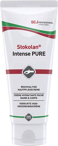Sc Johnson Professional Huidverzorgingscrème Stokolan Intense PURE 100 ml siliconevrij tube STOKO
