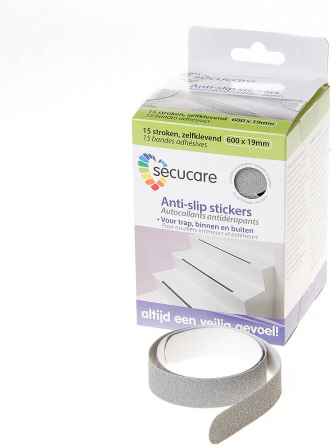 Secu Anti-slip sticker 19x600mm grijs(15)