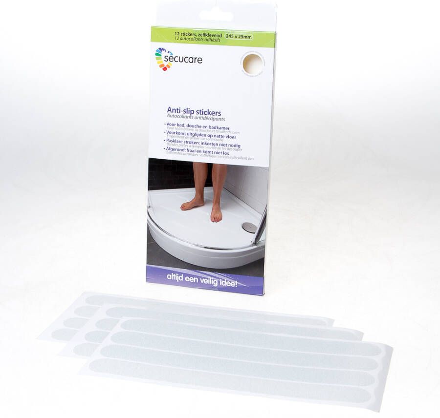 Secu Anti-slip sticker 25x245 mm transp.(12)