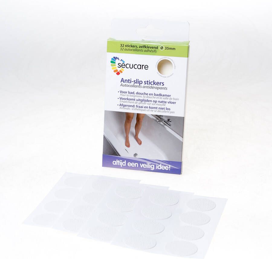 Secu Anti-slip sticker rond 35 mm wit(32)
