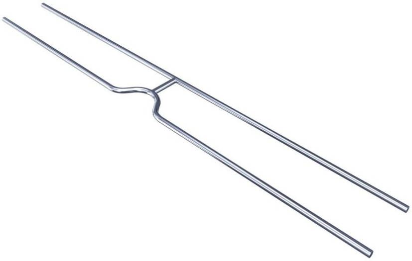 Secu Bar H-Bar RVS Combi L149cm. incl. Twist RVS nokken (levertijd ca. 2 weken)
