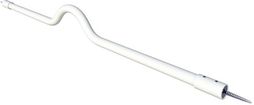 Secu Bar Twist Staal Combi Heavy Duty set in de dag147cm wit