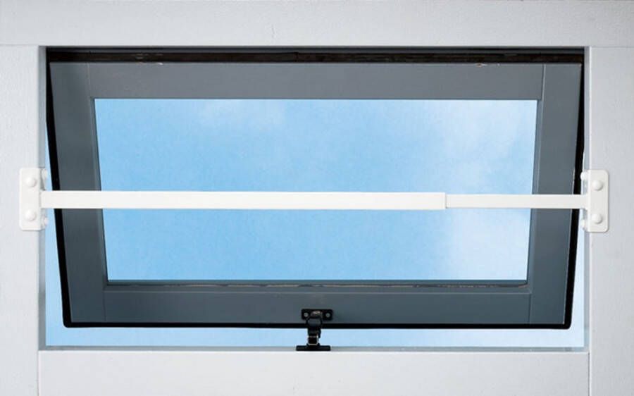 Secu Bar wit barriere-stangen Single 100-18