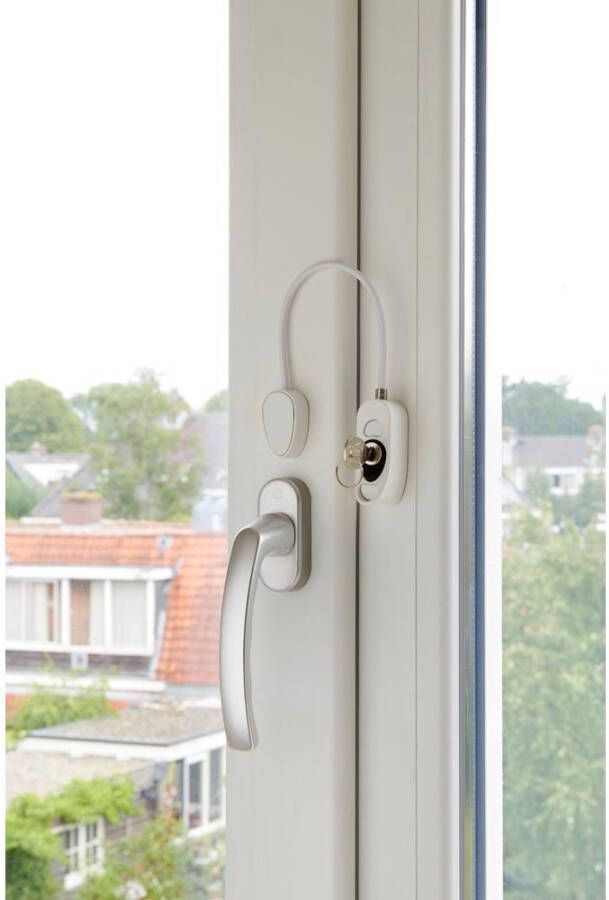 Secu Max Raambegrenzer Flex Binnen & buitendraaiende ramen Wit