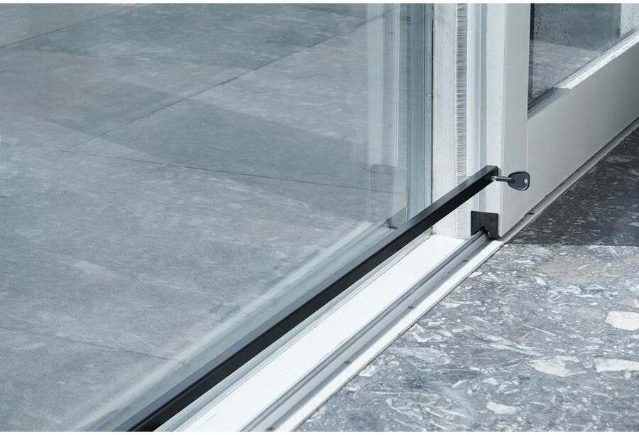 Secu Bar Schuifpui Schuifraam Basic 143cm Blackline