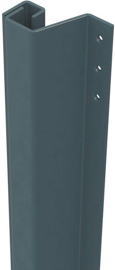 Secu Strip Plus Buitendraaiend terugligging 14-20mmL2300mm Ral 7012 Basalt grijs