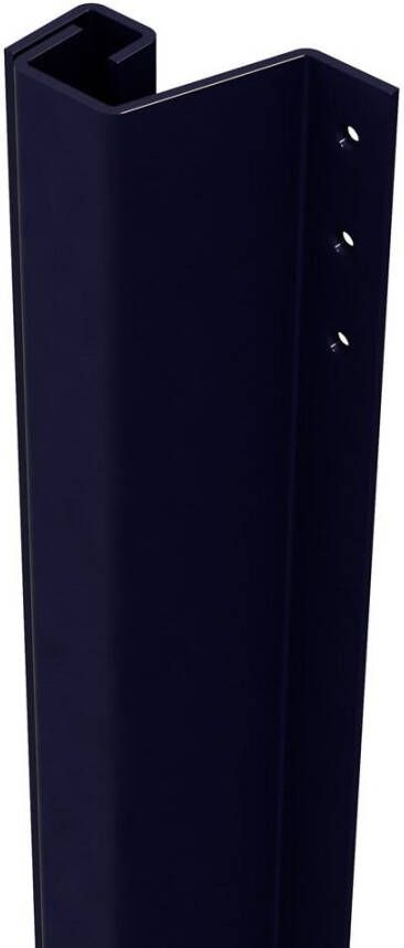 Secu Strip Plus Buitendraaiend terugligging 21-27mmL2300mm Ral 9005 Blackline