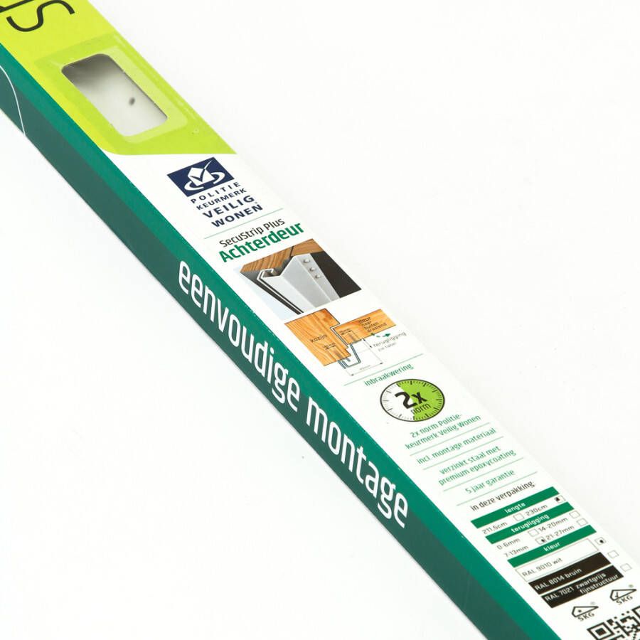 Secu strip plus wit bu.2300mm 7-13mm.