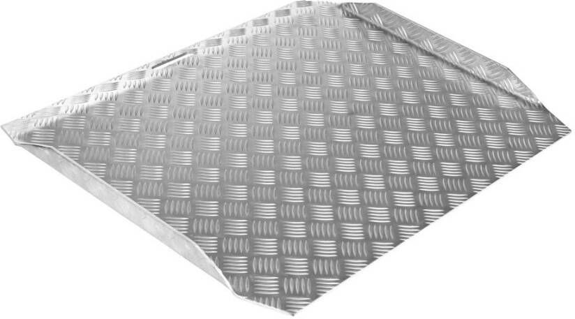 SecuCare drempelhulp aluminium Heavy Duty type 2 Breedte 75cm Hoogte 7-15cm