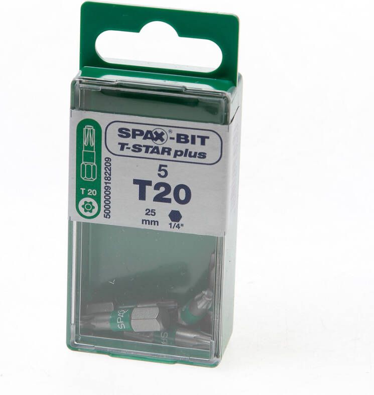 Spax bit groen 25mm T20(5).