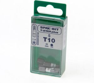 Spax bit T-star plus T10 25mm(5).