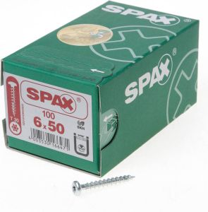 Spax bolkop t30 6 0x50(100)
