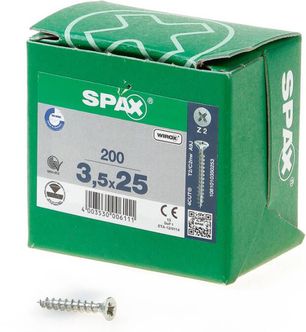 Spax pk pz geg.3 5x25(200)