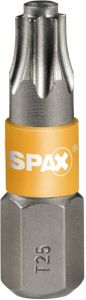 Spax schroefbit T-star Torx TX25 oranje (5st)