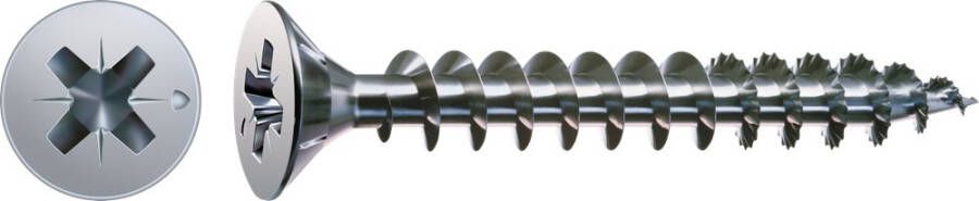 Spax spaanplaatschroef vz pk 3.0x10mm pz1