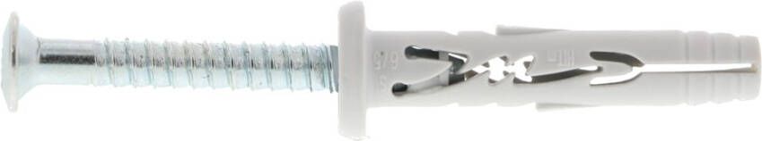 Spit Hit M slagplug 5x25 5 plat met kraag