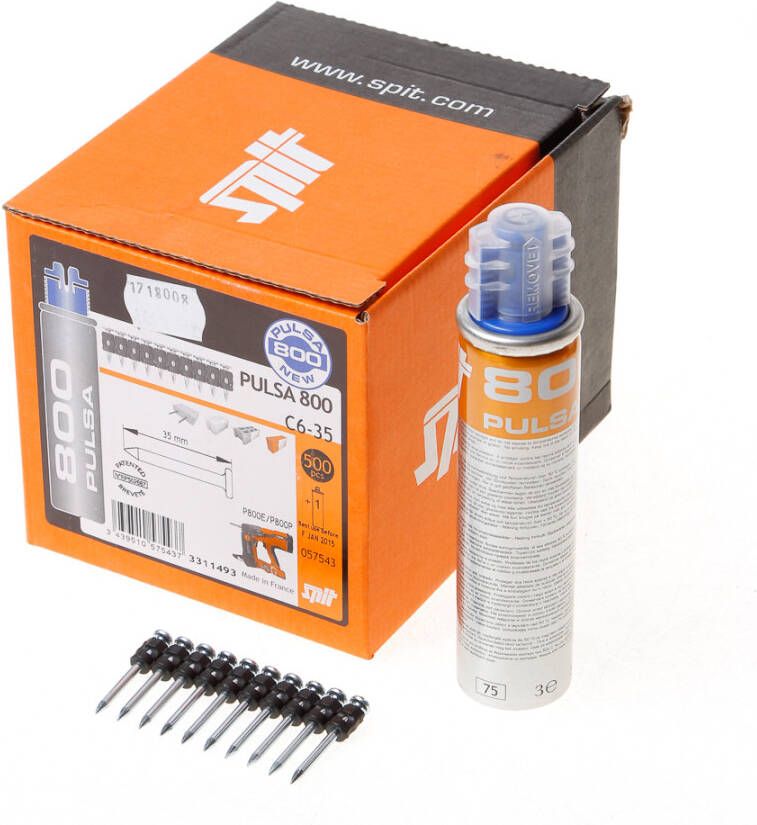 Spit nagels pulsa 800 c6 35 + gas - Foto 1