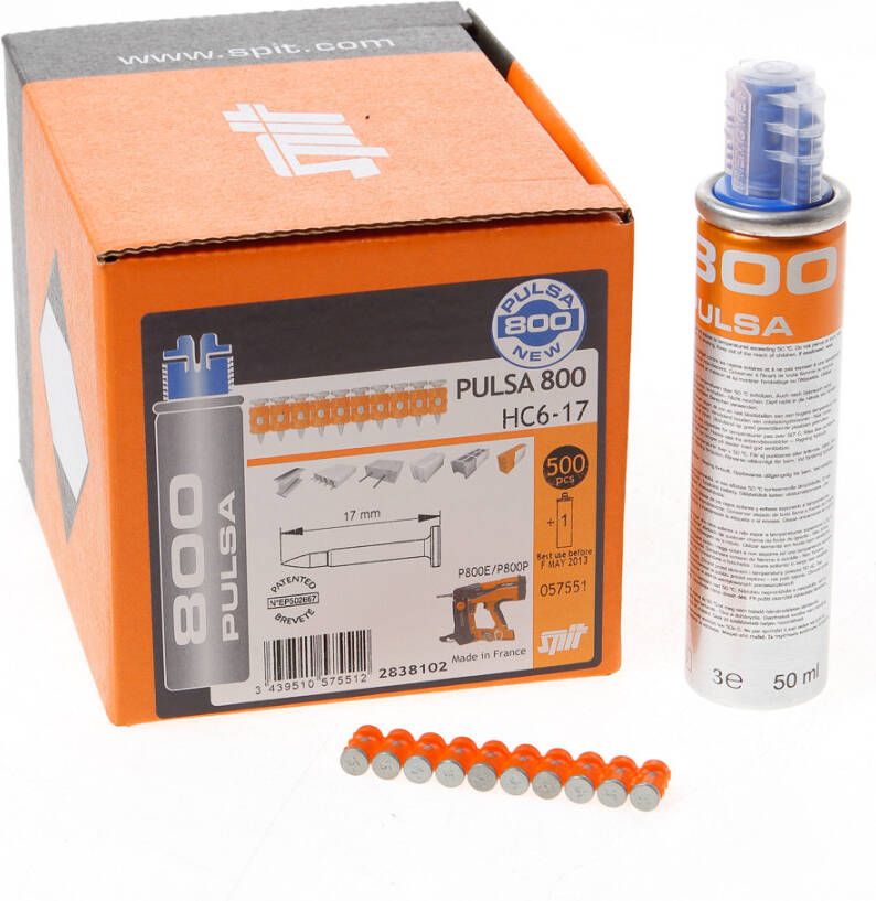 Spit nagels pulsa 800 hc6 15 + gas